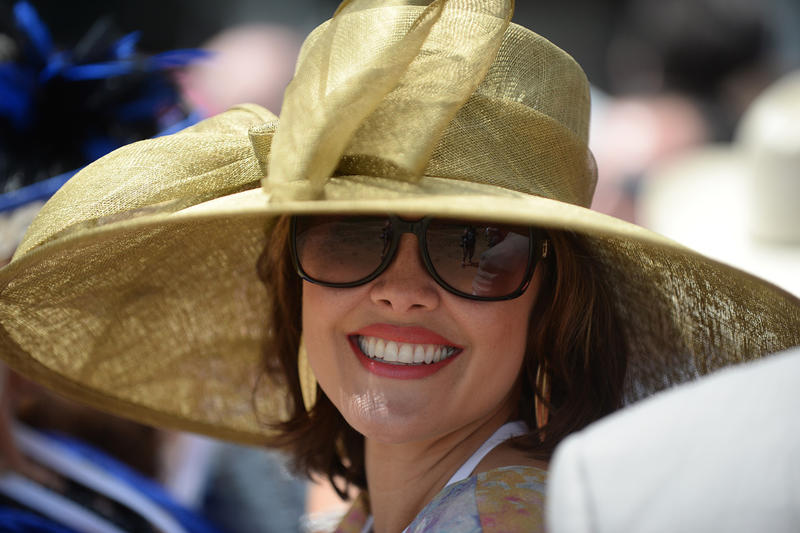 comfortable shoes are a must at the Kentucky Derby