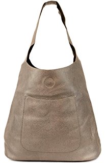 Tan purse with shoulder strap