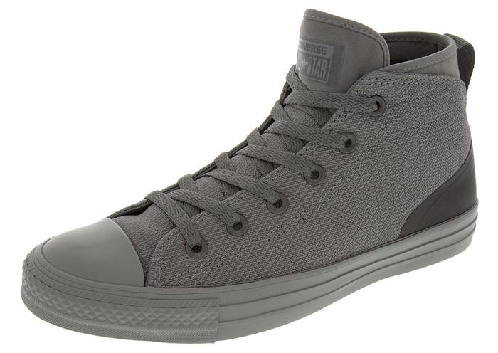 gray converse shoe isolated