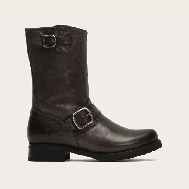 Dark brown Frye boots