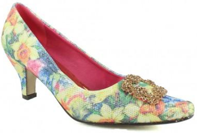 renetti floral high heel