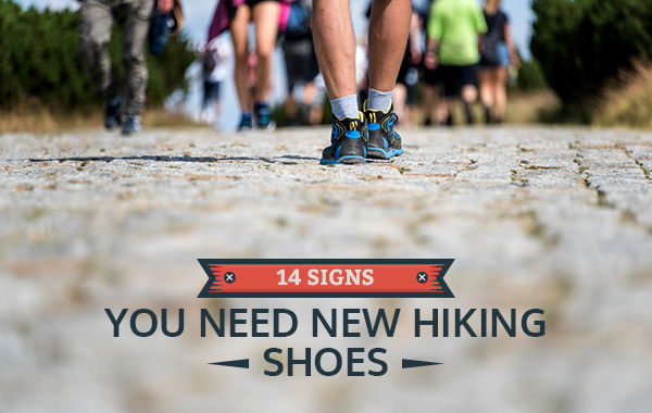 signs you need new hiking shoes